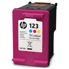 Картридж струйный HP (F6V16AE) Deskjet 2130, №123, цветной, оригинальный, ресурс 100 стр. - фото 3