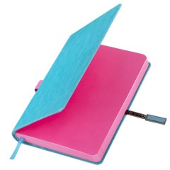 Ежедневник датированный 2026 А5 138x213 мм, BRAUBERG "Inspiration", под кожу, цветной срез, бирюза, 117476 - фото 5