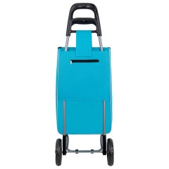 Сумка-тележка хозяйственная 95x34x28 см, объем 34 л, до 30 кг, Оксфорд 600D, голубая, BOOMHOUSE (БУМХАУС), 701406 - фото 5