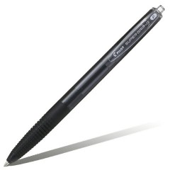 Ручка шариковая автоматическая с грипом PILOT Super Grip G, ЧЕРНАЯ, линия 0,22 мм, BPGG-8R-F B - фото 2