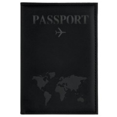 Обложка для паспорта "Passport map", экокожа soft-touch, черная, STAFF, 238760 Обложка для паспорта "Passport map", экокожа soft-touch, черная, STAFF, 238760 - фото 2