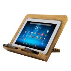 Подставка для книг и планшетов бамбуковая BRAUBERG, 28х20 см, регулируемый наклон, 237895 - фото 9