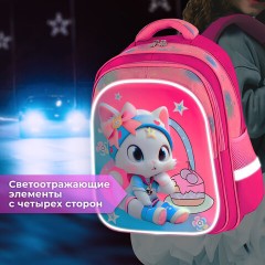 Рюкзак BRAUBERG KIDS FLOSSY, 2 отделения, 3 кармана, "Sweet Kitten", 3D-панель, 40х28х18 см, 273180 Рюкзак BRAUBERG KIDS FLOSSY, 2 отделения, 3 кармана, "Sweet Kitten", 3D-панель, 40х28х18 см, 273180 - фото 14