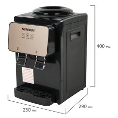 Кулер для воды SONNEN TSE-02BP, настольный, НАГРЕВ/ОХЛАЖДЕНИЕ ЭЛЕКТРОННОЕ, 2 крана, черный/бежевый, 455621 Кулер для воды SONNEN TSE-02BP, настольный, НАГРЕВ/ОХЛАЖДЕНИЕ ЭЛЕКТРОННОЕ, 2 крана, черный/бежевый, 455621 - фото 9