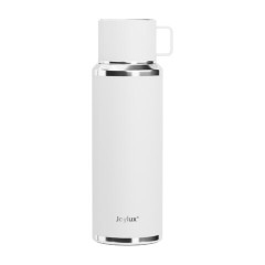 Термос 0,75 л JOYLUX (ДЖОЙЛЮКС) ULTRA, нержавеющая сталь SUS316, крышка/кружка, питейник, сито, белый матовый, 700315 - фото 2