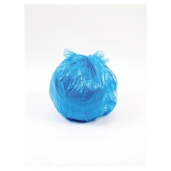 Мешки для мусора, 35 л, с ушками, синие, рулон 30 шт., ПНД, 10,5 мкм, 50х64 см, PACLAN "Multitop" - фото 3