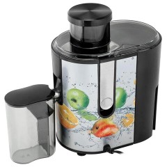 Соковыжималка POLARIS PEA 0829 Fruit Fusion, 800 Вт, стакан 0,35 л, емкость жмыха 1 л, пластик, сталь/черный, 15935 - фото 3