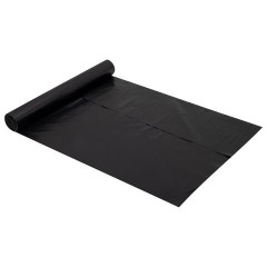 Мешки для мусора 240 л, черные в рулоне 10 штук, ПВД 80 мкм, 90x140 см, WBZ (ВБЗ), 702681 - фото 3