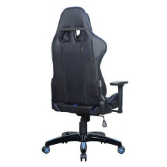 Кресло компьютерное BRABIX "GT Carbon GM-120", две подушки, экокожа, черное/синее, 531930 Кресло компьютерное BRABIX "GT Carbon GM-120", две подушки, экокожа, черное/синее, 531930 - фото 5