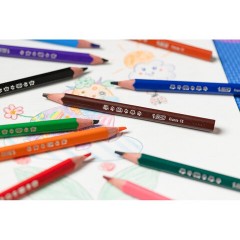 Карандаши цветные утолщенные BIC "Kids Evolution Triangle", 12 цветов, трехгранные, грифель 4 мм, 8297356, 82973511 Карандаши цветные утолщенные BIC "Kids Evolution Triangle", 12 цветов, трехгранные, грифель 4 мм, 8297356, 82973511 - фото 10