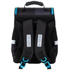 Ранец ЮНЛАНДИЯ WISE, 1 отделение, 3 кармана, устойчивое дно, "Sport game", 37x29х15 см, 272072 Ранец ЮНЛАНДИЯ WISE, 1 отделение, 3 кармана, устойчивое дно, "Sport game", 37x29х15 см, 272072 - фото 4