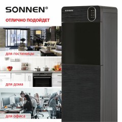 Кулер для воды SONNEN FSE-03Bi напольный, нагрев/охлаждение, НИЖНЯЯ ЗАГРУЗКА, 3 крана, графит, 455744 Кулер для воды SONNEN FSE-03Bi напольный, нагрев/охлаждение, НИЖНЯЯ ЗАГРУЗКА, 3 крана, графит, 455744 - фото 19