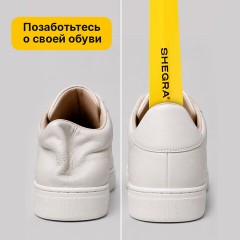 Ложка (рожок) для обуви с крючком МЕТАЛЛИЧЕСКАЯ 47 см, ЖЕЛТЫЙ, SHEGRA (ШЕГРА) PREMIUM, 702509 - фото 9