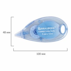 Корректирующая лента BRAUBERG PASTEL, 5 мм x 12 м, механизм перемотки, ВЫГОДНАЯ УПАКОВКА 3 штуки в блистере, 271252 Корректирующая лента BRAUBERG PASTEL, 5 мм x 12 м, механизм перемотки, ВЫГОДНАЯ УПАКОВКА 3 штуки в блистере, 271252 - фото 9