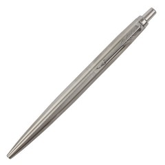 Ручка шариковая PARKER "Jotter XL Monochrome Stainless Steel CT", корпус серебристый, сталь, синяя, 2122756 - фото 3