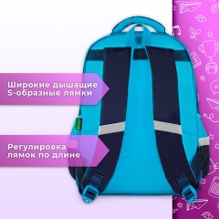 Рюкзак BRAUBERG KIDS FLOSSY, 2 отделения, 3 кармана, "Sky girl", 3D-панель, 40х28х18 см, 273179 Рюкзак BRAUBERG KIDS FLOSSY, 2 отделения, 3 кармана, "Sky girl", 3D-панель, 40х28х18 см, 273179 - фото 15