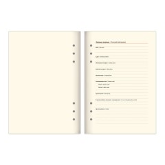 Ежедневник на кольцах в наборе с ручкой А5, 165x229 мм, BRAUBERG "Lux", под кожу, 100 листов, черный, 116856 - фото 10