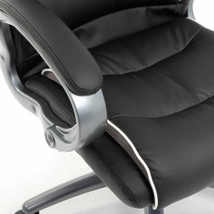 Кресло офисное BRABIX PREMIUM "Strong HD-009", НАГРУЗКА до 200 кг, экокожа черная, ткань серая, 531945 Кресло офисное BRABIX PREMIUM "Strong HD-009", НАГРУЗКА до 200 кг, экокожа черная, ткань серая, 531945 - фото 10
