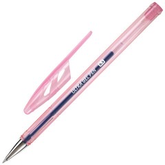 Ручки гелевые "BRAUBERG ULTRA GEL PASTEL", НАБОР 4 ШТУКИ, СИНИЕ, стандартный наконечник 0,5 мм, линия письма 0,35 мм, 144282 - фото 4