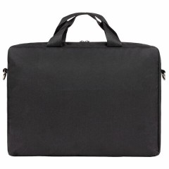 Сумка портфель HEIKKI MAXIMUM (ХЕЙКИ) с отделением для ноутбука 17,3", черная с красной вставкой, 34х44х6 см, 272591 - фото 4