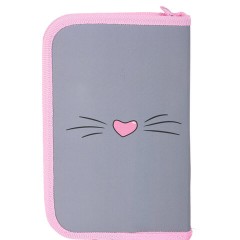 Пенал ЮНЛАНДИЯ, 1 отделение, картон с эффектом soft-touch, 19х11 см, "Sweet whiskers", 272261 Пенал ЮНЛАНДИЯ, 1 отделение, картон с эффектом soft-touch, 19х11 см, "Sweet whiskers", 272261 - фото 3