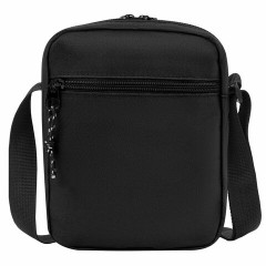 Сумка на плечо HEIKKI COMPACT (ХЕЙКИ), два кармана, черная, 19х14х5 см, 272631 - фото 3