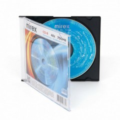 Диск CD-R MIREX, 700 Мб, 48x, Slim Case, КОМПЛЕКТ 5 шт., UL120051A8F - фото 6