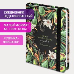 Ежедневник недатированный с резинкой, МАЛЫЙ ФОРМАТ А6 (109х148 мм), BRAUBERG, 128 л., "Авокадо", 114570 Ежедневник недатированный с резинкой, МАЛЫЙ ФОРМАТ А6 (109х148 мм), BRAUBERG, 128 л., "Авокадо", 114570 - фото 11