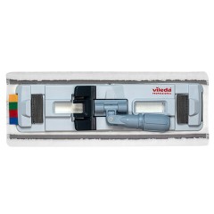 Насадка МОП плоская 40 см, VILEDA PROFESSIONAL "МикроПур УльтраСпид Про", уши (ТИП УВ) микрофибра, белый, 167281 - фото 6