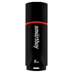 Флеш-память Smartbuy Crown, 8Gb, USB 2.0, чер, SB8GBCRW-K - фото 3