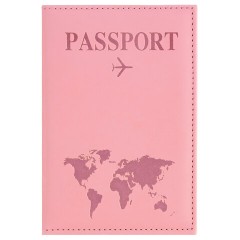 Обложка для паспорта "Passport map", экокожа soft-touch, розовая, STAFF, 238759 Обложка для паспорта "Passport map", экокожа soft-touch, розовая, STAFF, 238759 - фото 2