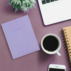 Блокнот МАЛЫЙ ФОРМАТ 110х147 мм, А6, 80 л., твердый, клетка, BRAUBERG "Minimal", сиреневый, 116448 Блокнот МАЛЫЙ ФОРМАТ 110х147 мм, А6, 80 л., твердый, клетка, BRAUBERG "Minimal", сиреневый, 116448 - фото 6