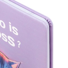 Дневник 1-11 класс 48 л., обложка кожзам (твердая с поролон), 3D-элемент, BRAUBERG, "Суровый кот", 107221 - фото 4