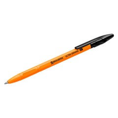 Ручка шариковая BRAUBERG "ULTRA ORANGE", ЧЕРНАЯ, узел 0,7 мм, чернила ГЕРМАНИЯ, наконечник ШВЕЙЦАРИЯ, 143563 - фото 6