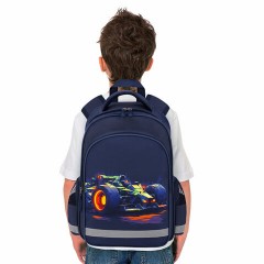 Рюкзак ПИФАГОР SCHOOL, 1 отделение, 3 кармана, "Speed bolid", 38x28х14 см, 273170 Рюкзак ПИФАГОР SCHOOL, 1 отделение, 3 кармана, "Speed bolid", 38x28х14 см, 273170 - фото 7