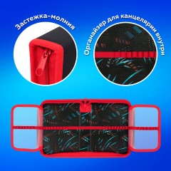 Пенал ПИФАГОР, 1 отделение, 2 откидные планки, полиэстер, 20х14 см, "Boxing", 272289 Пенал ПИФАГОР, 1 отделение, 2 откидные планки, полиэстер, 20х14 см, "Boxing", 272289 - фото 10