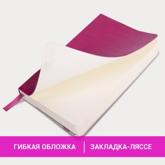 Ежедневник недатированный МАЛЫЙ 100х150 мм А6 BRAUBERG "Metropolis Ultra", под кожу, 160 л., розовый, 113302 Ежедневник недатированный МАЛЫЙ 100х150 мм А6 BRAUBERG "Metropolis Ultra", под кожу, 160 л., розовый, 113302 - фото 14