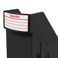 Лоток вертикальный для бумаг, увеличенная ширина (277х100х290 мм), BRAUBERG-MAXI, черный, 231050 Лоток вертикальный для бумаг, увеличенная ширина (277х100х290 мм), BRAUBERG-MAXI, черный, 231050 - фото 4