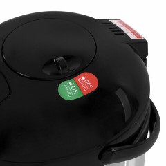 Термопот SONNEN TP-28, 3 л, 900 Вт, 1 температурный режим, ручной насос, сталь, черный/серебро, 456712 Термопот SONNEN TP-28, 3 л, 900 Вт, 1 температурный режим, ручной насос, сталь, черный/серебро, 456712 - фото 9