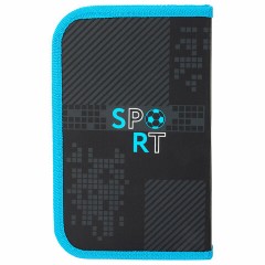 Пенал ЮНЛАНДИЯ, 1 отделение, картон с эффектом soft-touch, 19х11 см, "Sport game", 272262 Пенал ЮНЛАНДИЯ, 1 отделение, картон с эффектом soft-touch, 19х11 см, "Sport game", 272262 - фото 3