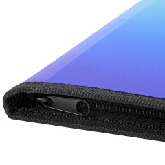 Папка объемная на молнии пластиковая BRAUBERG GRADE, А4, 330х240мм, 600мкм, зелено-голубой градиент, 271974 Папка объемная на молнии пластиковая BRAUBERG GRADE, А4, 330х240мм, 600мкм, зелено-голубой градиент, 271974 - фото 4
