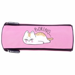 Пенал BRAUBERG, 3 отделения, нейлон, 21х7х7 см, "Lazy cat", 272306 Пенал BRAUBERG, 3 отделения, нейлон, 21х7х7 см, "Lazy cat", 272306 - фото 2