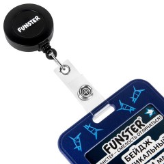 Бейдж вертикальный с 3D-печатью "Аниме" (85х54 мм), с рулеткой, СЛАЙДЕР, FUNSTER (ФАНСТЕР), 238840 - фото 5