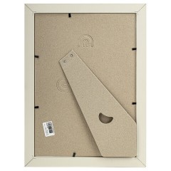 Рамка 21х30 см с паспарту 13х18 см, небьющаяся, аналог IKEA, багет 26 мм, МДФ, BRAUBERG "Zool", цвет слоновая кость, 391376 Рамка 21х30 см с паспарту 13х18 см, небьющаяся, аналог IKEA, багет 26 мм, МДФ, BRAUBERG "Zool", цвет слоновая кость, 391376 - фото 2