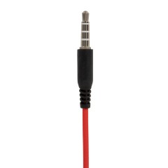 Наушники проводные внутриканальные с микрофоном SONNEN EP-H47RB, 1,1 м, красные/черные, 514129 - фото 9