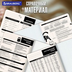Тетради предметные, КОМПЛЕКТ 12 ПРЕДМЕТОВ 48 л., пластиковая обложка, BRAUBERG "КОТ-НЕПОСЕДА", 405542 - фото 23