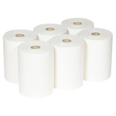 Полотенца бумажные рулонные KIMBERLY-CLARK Scott, КОМПЛЕКТ 6 шт., Slimroll, 190 м, белые, 6697 - фото 3