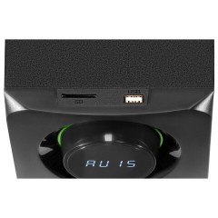 Колонки компьютерные DEFENDER Eclipse, 2.1, 40 Вт, Bluetooth, FM, USB, SD, AUX, черные, 65593 - фото 6