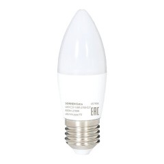 Лампа светодиодная SONNEN EXTRA, 10 (85) Вт, Е27, свеча, теплый белый, 30000 ч, LED C37-10W-2700-Е27, 457906 - фото 2