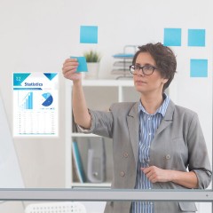 Пленки-заготовки для ламинирования с клейкой прозрачной стороной А4, КОМПЛЕКТ 25 шт., 75 мкм, BRAUBERG, 533117 - фото 4
